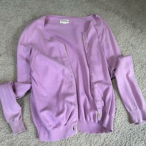 Johnnie b teen girls lilac pink green cardigan